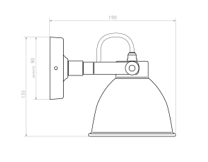 Настенное бра Covali WL-30227