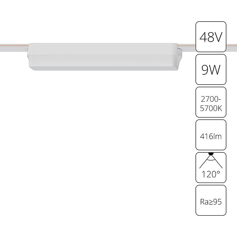 

Трековый светильник Arte Lamp Rapid A2953PL-1WH