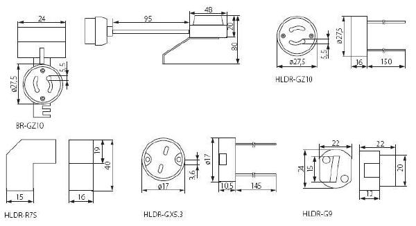 Патрон Kanlux Hldr-Gz10 402