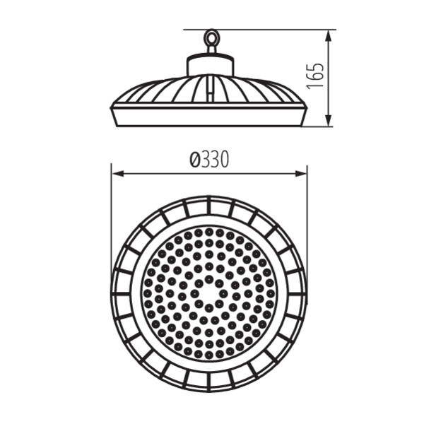 Уличный подвесной светильник Kanlux Hb 27156