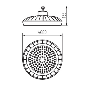 Уличный подвесной светильник Kanlux Hb 27156