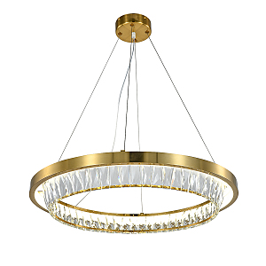 Подвесная люстра Indigo Riva V000102L 12045/1P Brass
