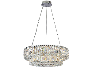 Подвесная люстра Newport 8450 8450+18/S chrome