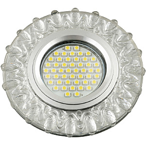Встраиваемый светильник Fametto Luciole DLS-L148 GU5.3 GLASSY/TEA