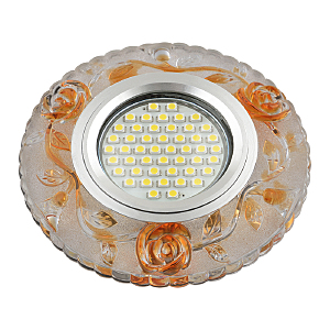 Встраиваемый светильник Fametto Luciole DLS-L150 GU5.3 GLASSY/GOLD