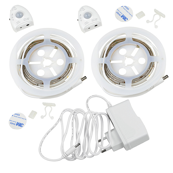 Готовый комплект Uniel ULS-R02-6W/4000K/1,2Mx2/DIM SENSOR Smart Light блистер