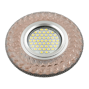 Встраиваемый светильник Fametto Luciole DLS-L144 GU5.3 GLASSY/LIGHT TEA
