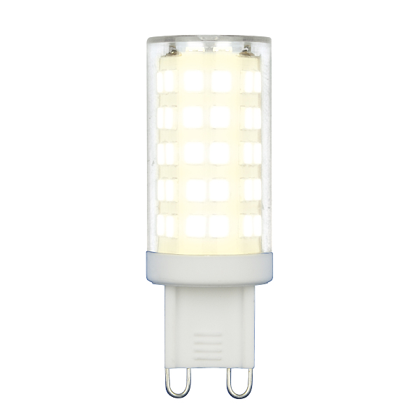 Светодиодная лампа Uniel LED-JCD-9W/3000K/G9/CL GLZ09TR картон