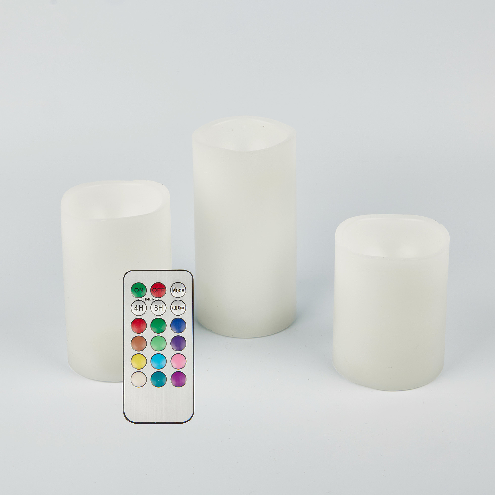 

Световая фигура Uniel ULD-F052 RGB RC CANDLE SET3