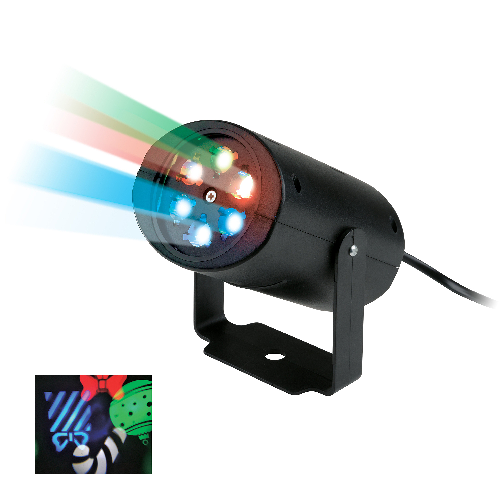 Светодиодный светильник-проектор Volpe Uli-q306 ULI-Q306 4W/RGB BLACK