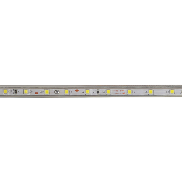 LED лента Volpe Uls-q325 ULS-Q325 2835-60LED/m-10mm-IP67-220V-6W/m-25M-DW бобина