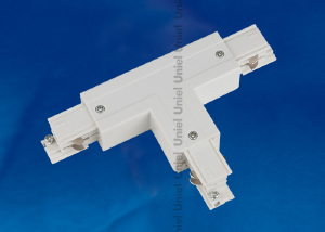 Коннектор для шинопровода Uniel UBX-A34 WHITE 1 POLYBAG