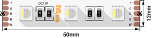 <span>LED лента SWG SWG560-12-19.2-RGB+WW-M 5000мм RGB+2700 IP20</span>