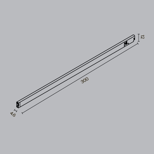 Трековый светильник Maytoni Basis TR190-1-5W3K-B