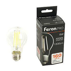 Светодиодная лампа LB-1108 Feron 48893 E27 8Вт 4000