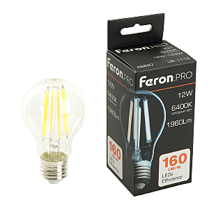 Светодиодная лампа LB-1112 Feron 48897 E27 12Вт 6400
