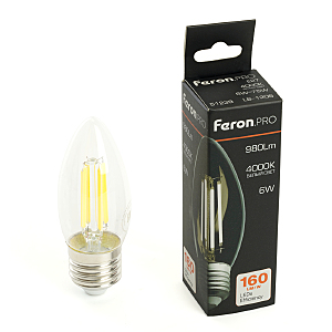 Светодиодная лампа LB-1206 Feron 51239 E27 6Вт 4000