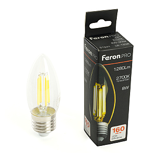 Светодиодная лампа LB-1208 Feron 51241 E27 8Вт 2700