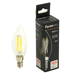 Светодиодная лампа LB-1206 Feron 51245 E14 6Вт 4000