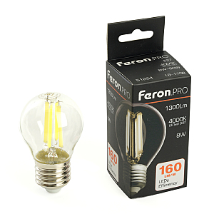Светодиодная лампа LB-1708 Feron 51254 E27 8Вт 4000