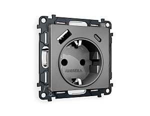 Розетка Ambrella Volt ALFA MA660010
