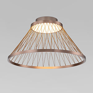 Светильник потолочный Eurosvet Cesta 40019/1 LED коричневый
