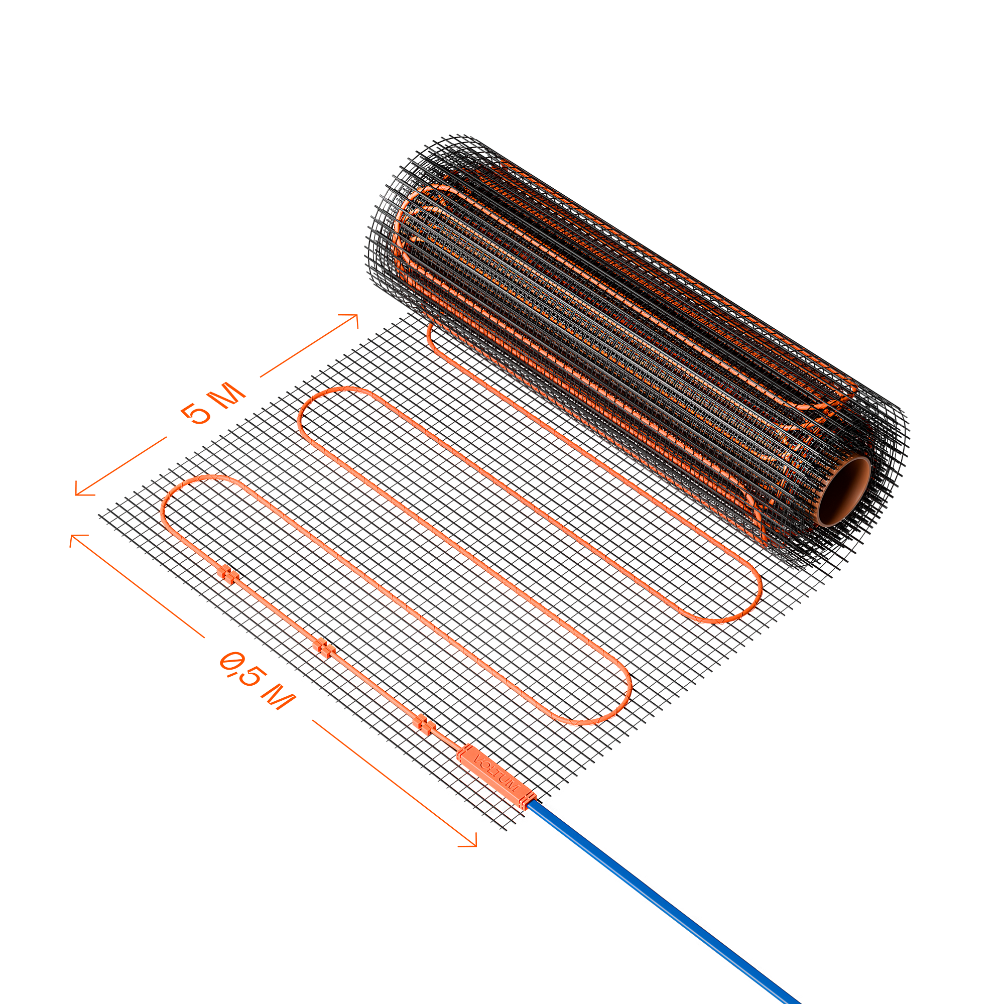 

Нагревательный мат Voltum Т200 VLT01-200-2.5