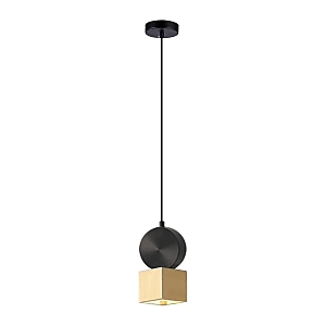 Светильник подвесной Gerhort G51212 G51212/1A BK GD