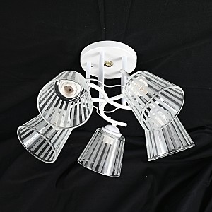 Потолочная люстра ЭкономСвет 10084 10084/5WT+CR WCL