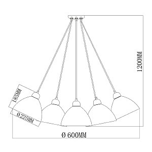 Подвесная люстра MW Light Улыбка 365014505