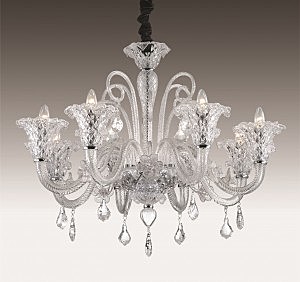 Подвесная хрустальная люстра Abela Odeon Light 2791/8