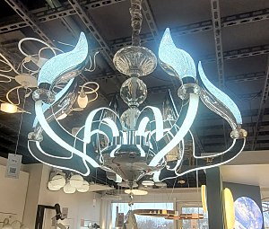 Подвесная люстра с пультом Diva Citilux EL339P06